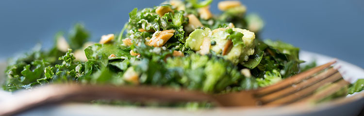emilys fresh kitchen chopped green salad with macadamia nut oil
