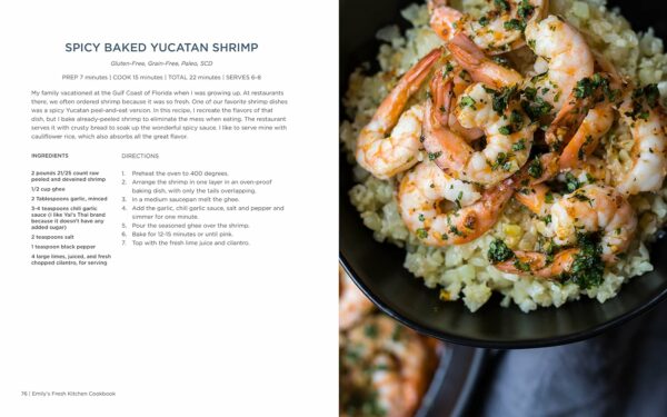 emily's fresh kitchen cookbook - spread 2